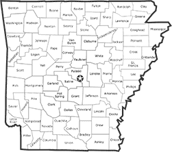 Arkansas Map 